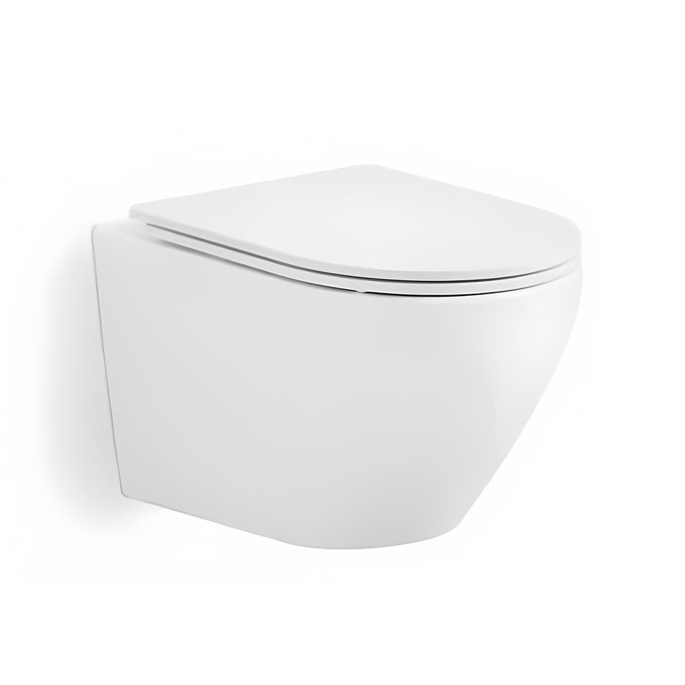 Palici Wall-hung Rimless Soft-Close Seat and Cover for Toilet WH-003 ...