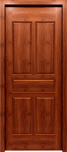 Dark Wood Mapao- Solid Door