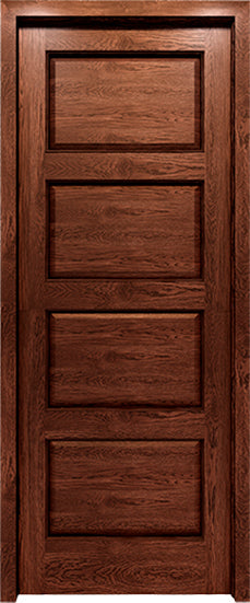 Cedar Dark Oak- Solid Engineered Door - Naeem Trading Company