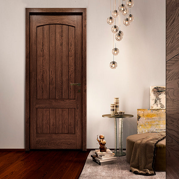 Cinnamon Dark American Walnut - Solid Engineered Door
