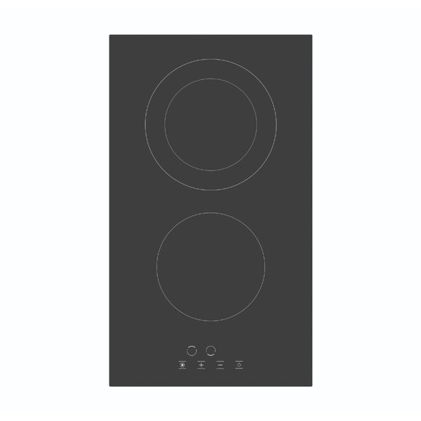 Simfer Touch Control Built in 30 cm Vetro Ceramic Hob With 2 Cooking Area