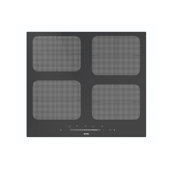 Simfer Touch Control Built in 60 cm Induction Hob With 4 Cooking Area