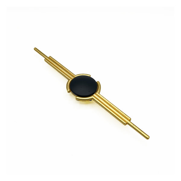 Turkish Cabinet or Wardrobe handle Eks-1140 Golden + Black