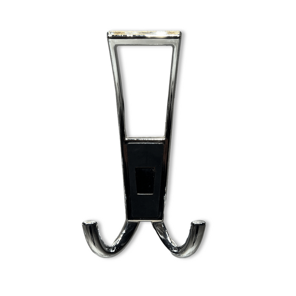 Turkish Wall Hooks for clothes Chrome+Black Em-635