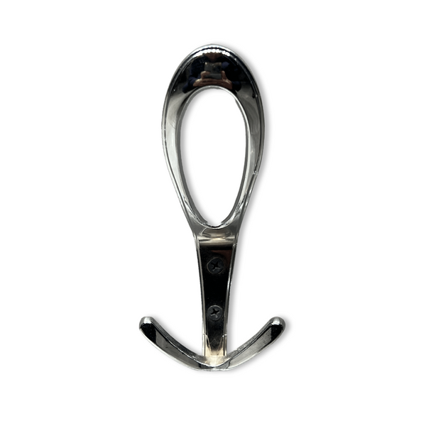 Turkish Wall Hooks for clothes Elips Chrome 697-A