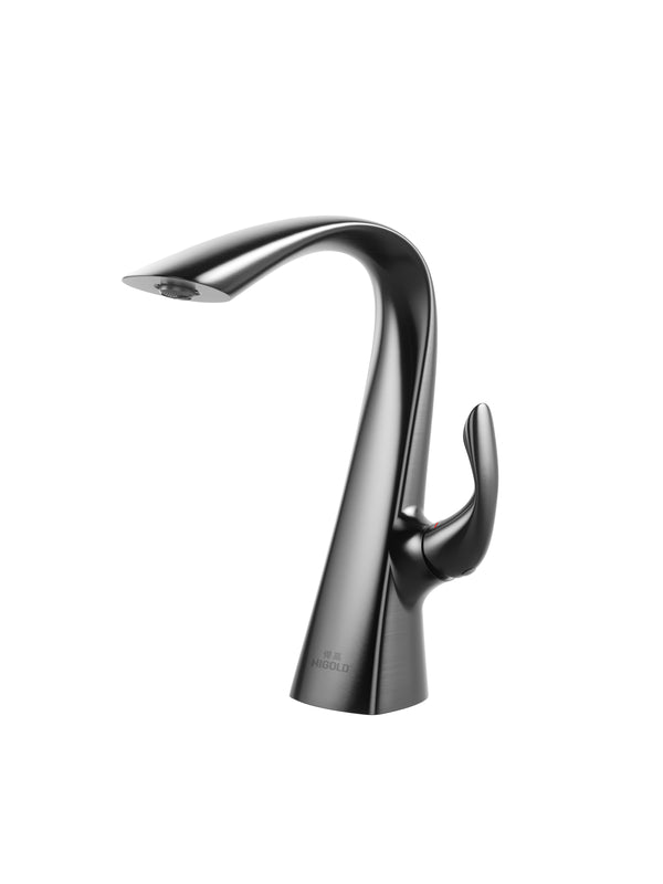 HiGold Hot and Cold Basin Faucet Black 821302-05