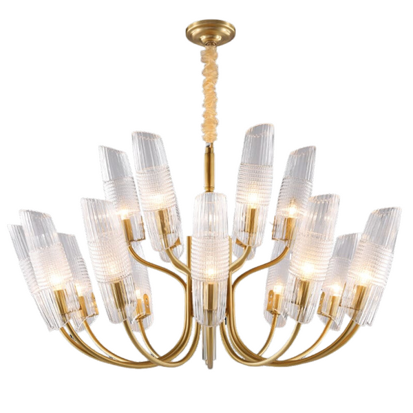 Ceiling Lighting Crystal Chandelier MD8001-12+6