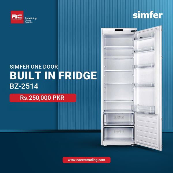 Simfer One Door Built In Fridge BZ-2514