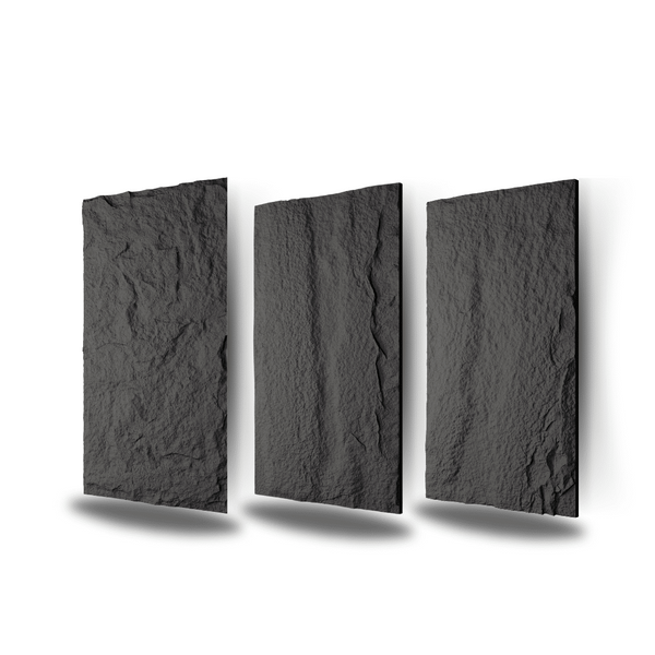 Decorative Panel 2'x4' 16mm Slate G235-5 Charcoal Grey