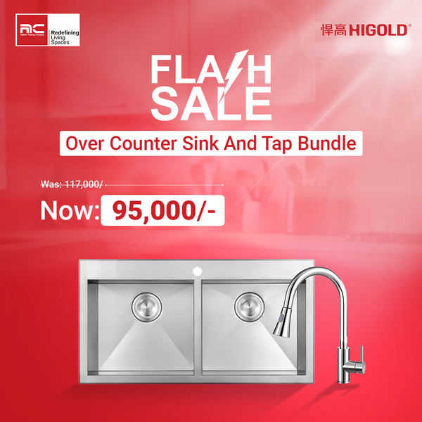 Over Counter Sink and Tap Bundle