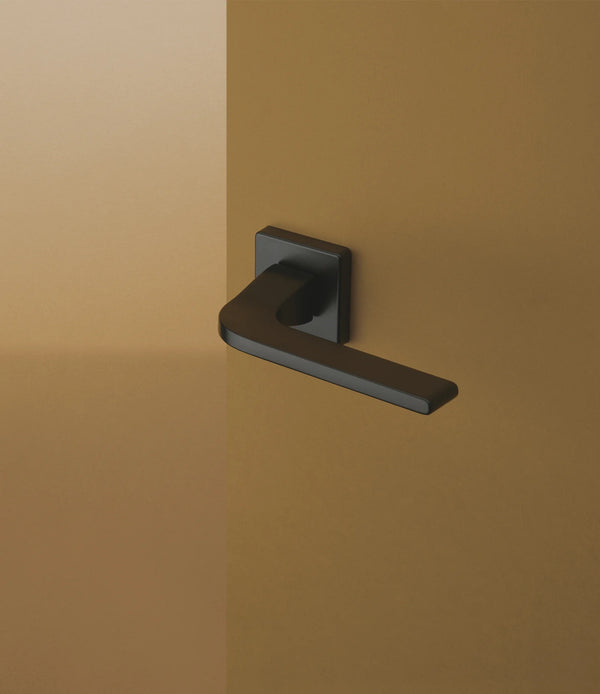 Manital Bimyou Italian Door Handle Matt Bronze or Brass  With Free Cylinder and Machine