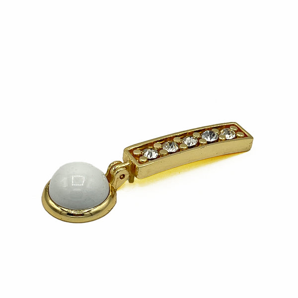 Turkish Cabinet or Wardrobe knob Eks-659 Gold + Pearl