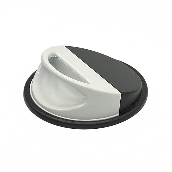 Turkish Cabinet or Wardrobe knob Eks-657 White + Black