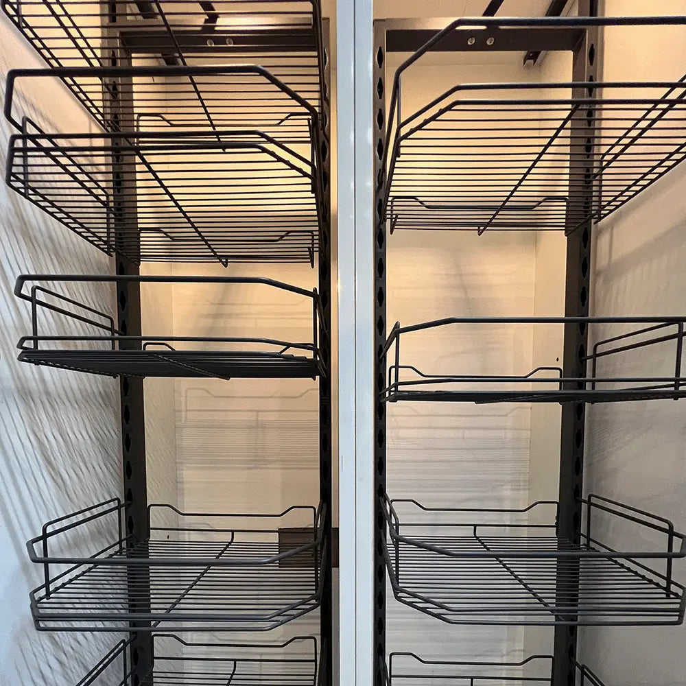 Kitchen Accessories Ladder 202033 Unit Double BLACK 450MM or 600MM