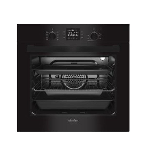 Simfer Kitchen Appliances Microwave Hob Hood and Oven Bundle 2