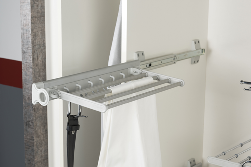 Starax Wardrobe Belt and Trouser Pant Rack S-6540