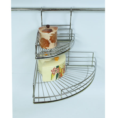 Hi Gold Kitchen Corner Rack Double 402041