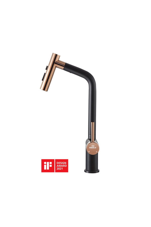 Hi Gold Top Mount Kitchen Tap Faucet 980154