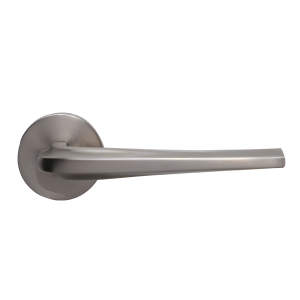 Royalwand Door Handle and Lever Set Matte Steel Nickle or Matte Antique Brass-RW105