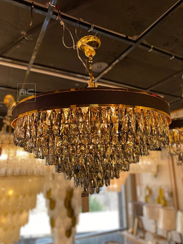 Ceiling Lighting Round Crystal Chandelier 9642-800 - Naeem Trading Company