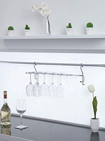Starax Kitchen Glass Rack With Hanger S-4013