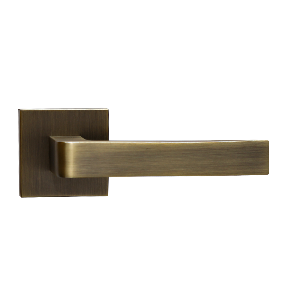 Royalwand Door Handle and Lever Set Matte Steel Nickle or Matte Antique Brass-RW 147