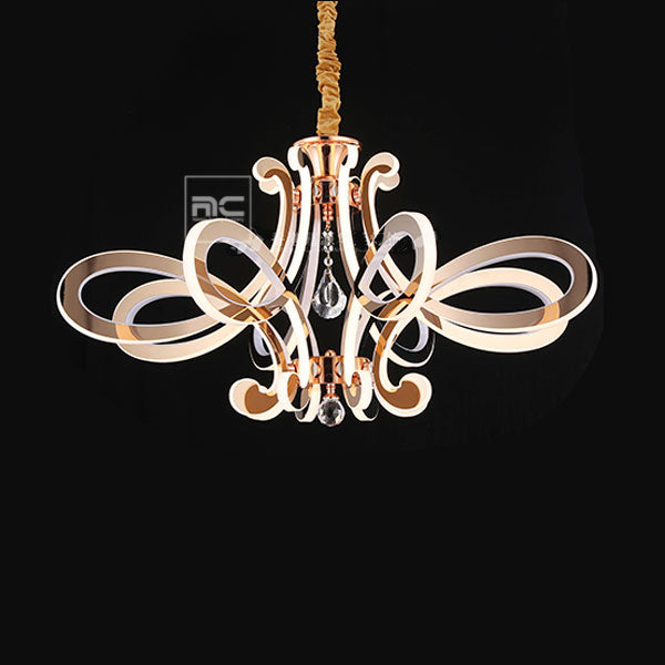 Ceiling Lighting| Magnificent  Loop Chandelier -MD8653-8 - Naeem Trading Company