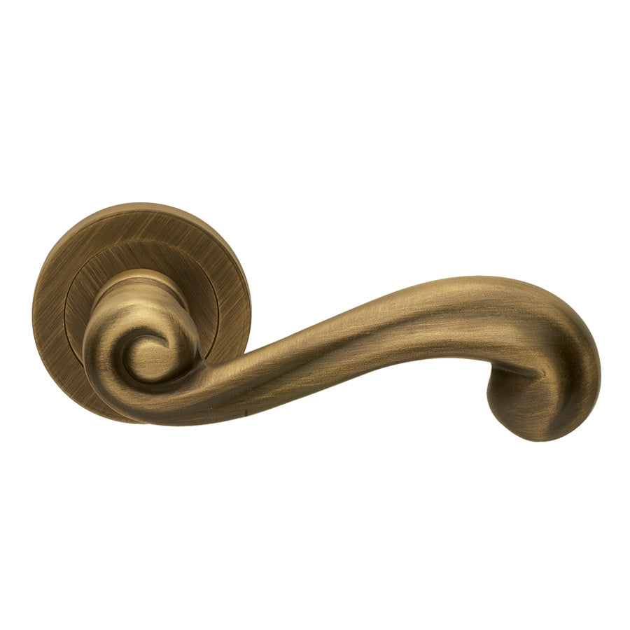 Manital Plaza Italian Door Handle BGO or Gold With Free Cylinder and Machine