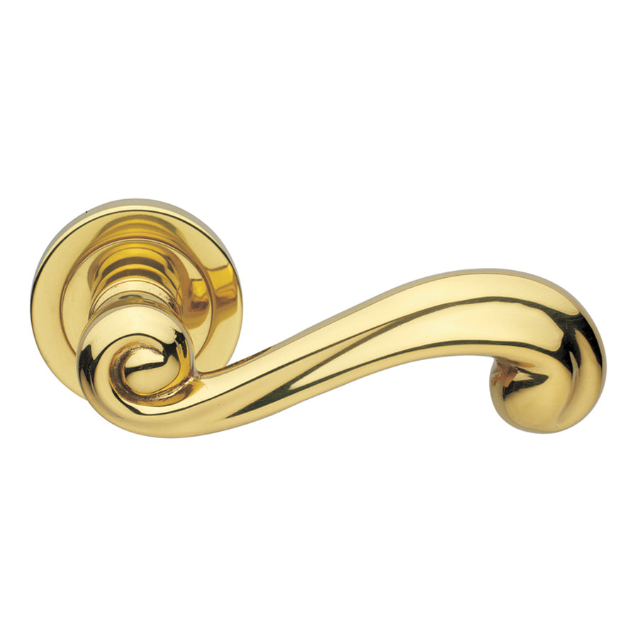 Manital Plaza Italian Door Handle BGO or Gold With Free Cylinder and Machine
