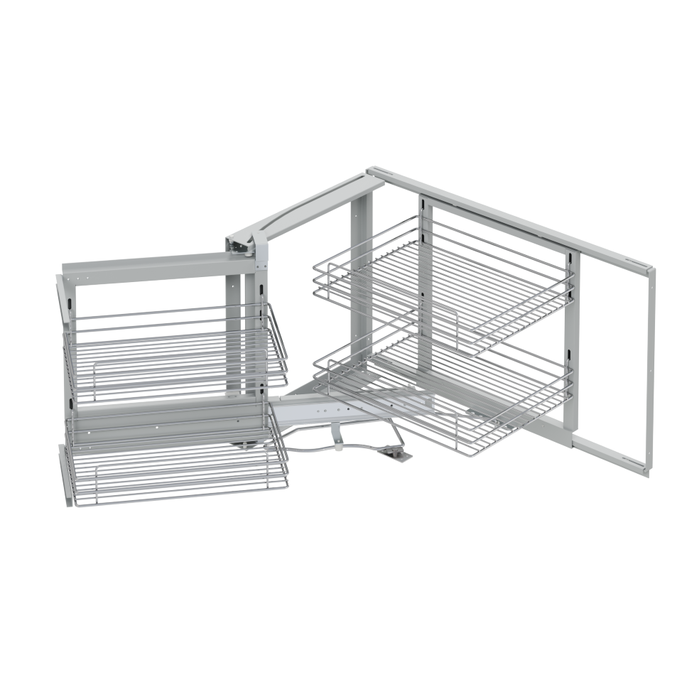 Starax Independent Secret Corner Mechanism Mounted To Lid Kitchen Accessories S-3001-2