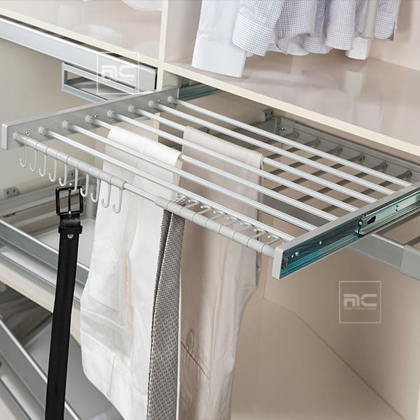 Pent Rack Size Starax Wardrobe Fitted Storage Trouser Pent Belt Rack S-6297 V2 – Naeem ...