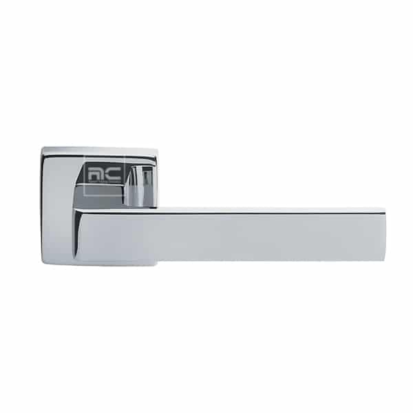 Manital Techna Italian Door Handle PVD or Chrome Plated or NIS  With Free Cylinder and Machine