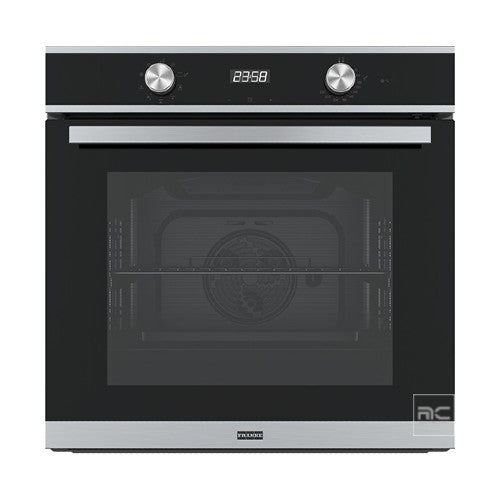 Smart FSM 86 H XS Stainless Steel Glass Black Oven