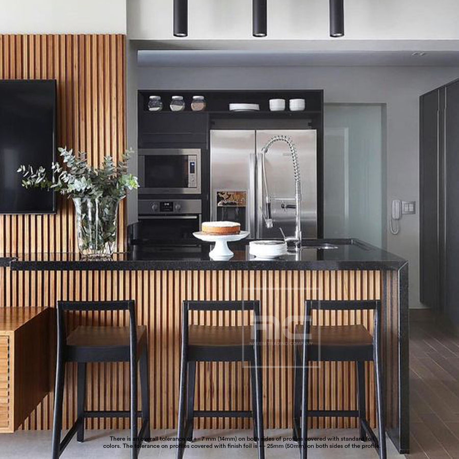 Teak Wood - Novel Wall Panel AGT