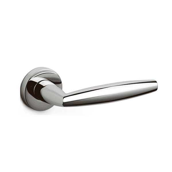 Olivari Italian Door Handle in Chrome Aurelia Cromato