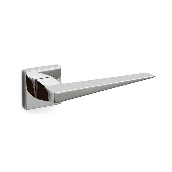 Olivari Italian Door Handle in Chrome Denver Cromato