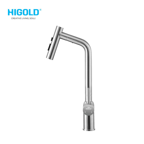 Hi Gold Top Mount Kitchen Tap Faucet 980129