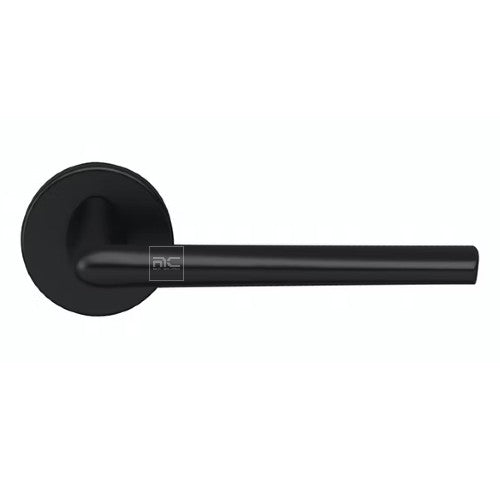 Manital Pipe Italian Door Handle Black or Brass Plated or NIS or Matt Bronze