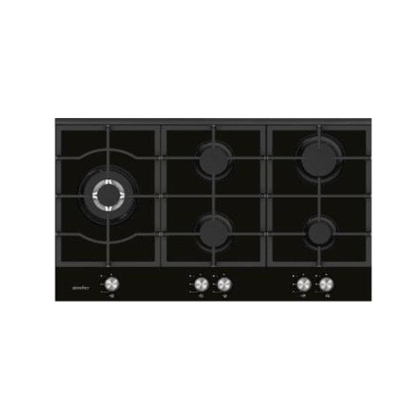 Simfer Kitchen Appliances Microwave Hob Hood and Oven Deluxe Bundle